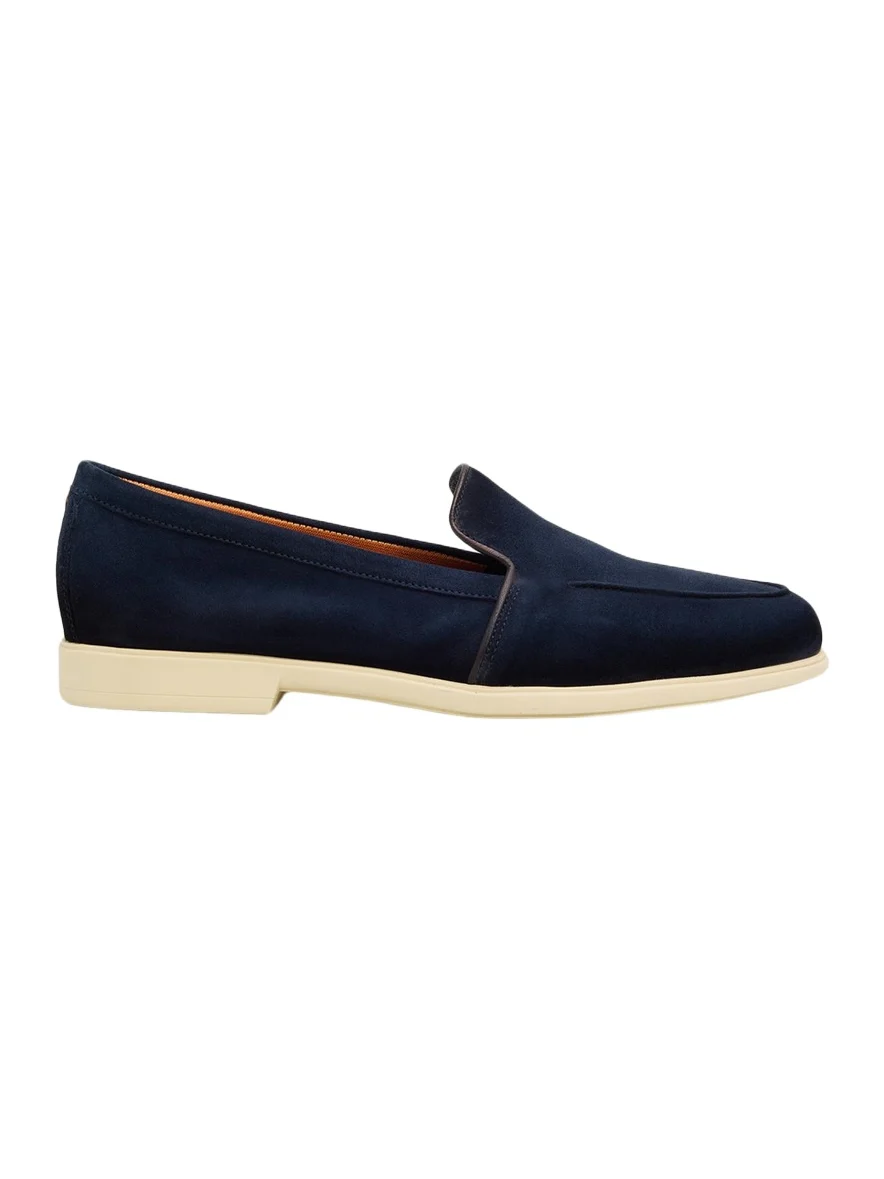 Santoni Suede Loafers