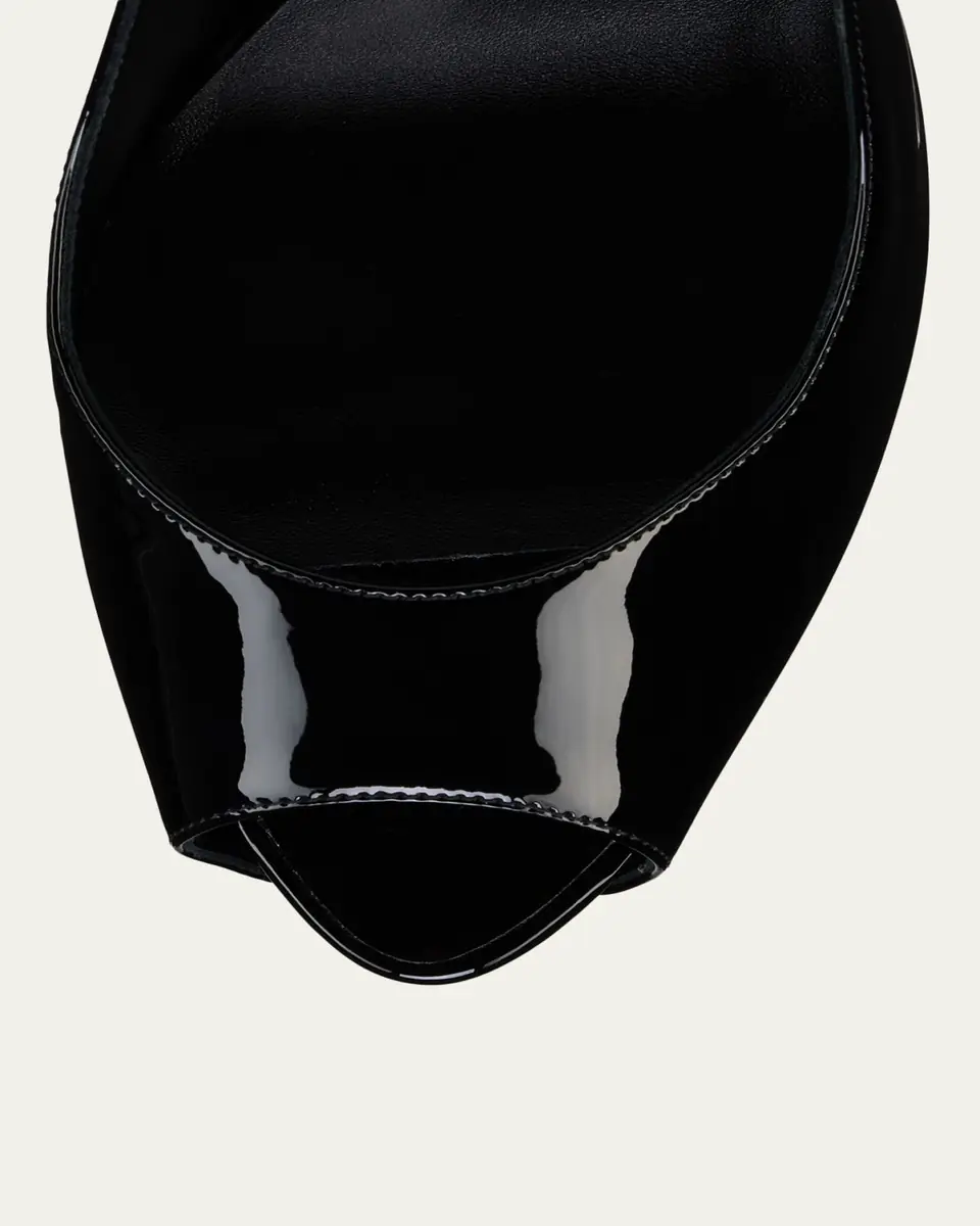 Christian Louboutin 120mm Lady Fanny Patent Leather Peep-Toe Pumps | Thumbnail 6 Christian Louboutin 120mm Lady Fanny Patent Leather Peep-Toe Pumps | Thumbnail 6
