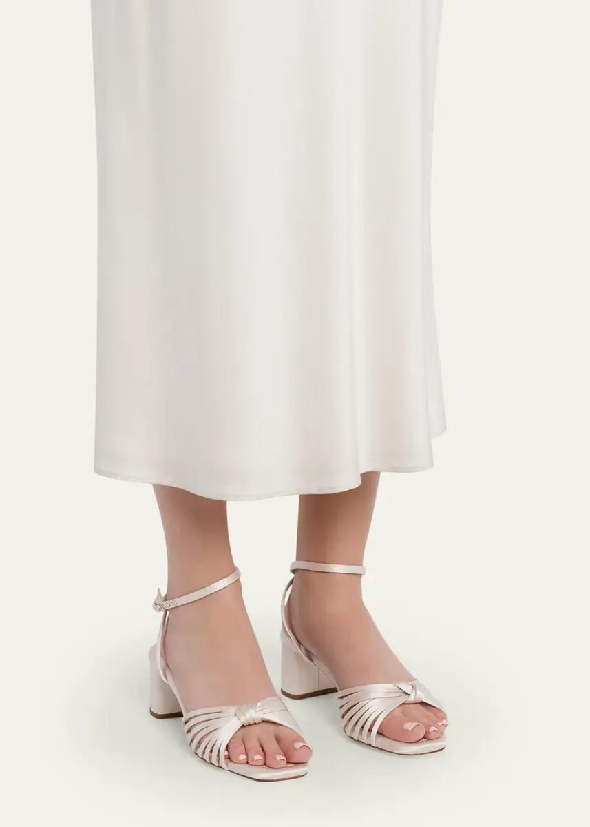 Loeffler Randall 60mm Olivia Satin Sandals | Thumbnail 2