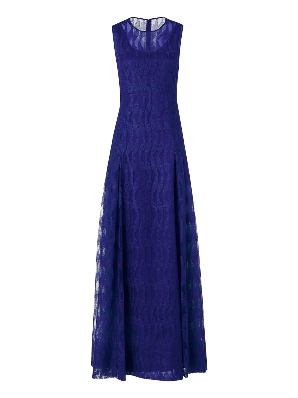 High Plains Embroidered Tulle Sleeveless Gown High Plains Embroidered Tulle Sleeveless Gown