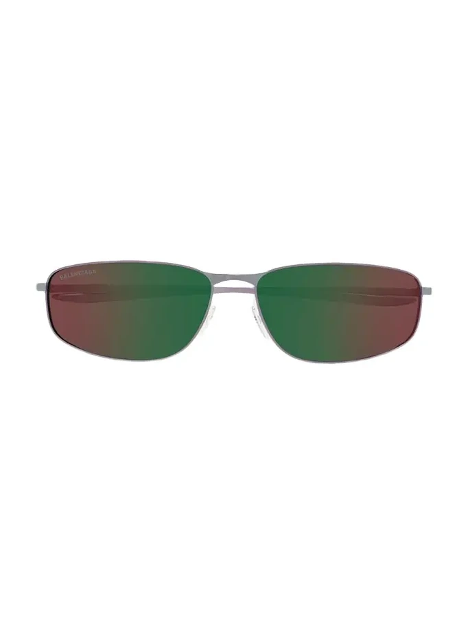 Balenciaga Men's BB0494SA-005 Metal and Nylon Rectangle Sunglasses | Thumbnail 1 Balenciaga Men's BB0494SA-005 Metal and Nylon Rectangle Sunglasses | Thumbnail 1