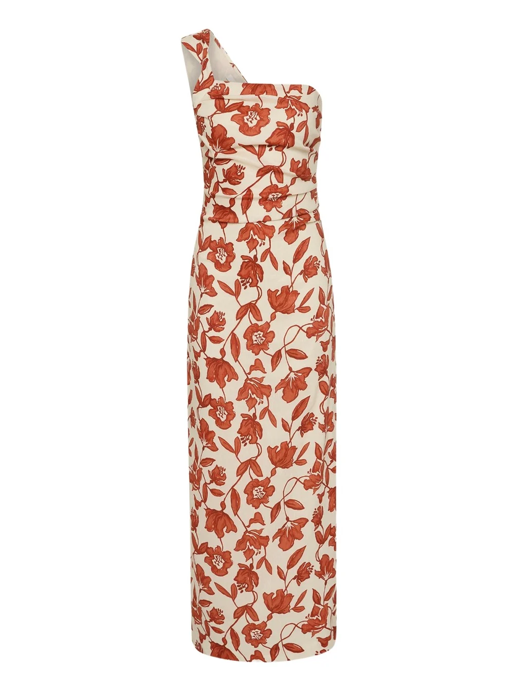 Chloe Asymmetric Linen Maxi Dress Chloe Asymmetric Linen Maxi Dress