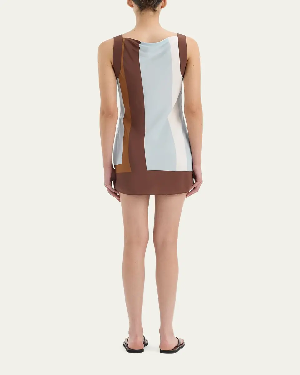 SIR. Marais Silk Mini Dress | Thumbnail 3 SIR. Marais Silk Mini Dress | Thumbnail 3