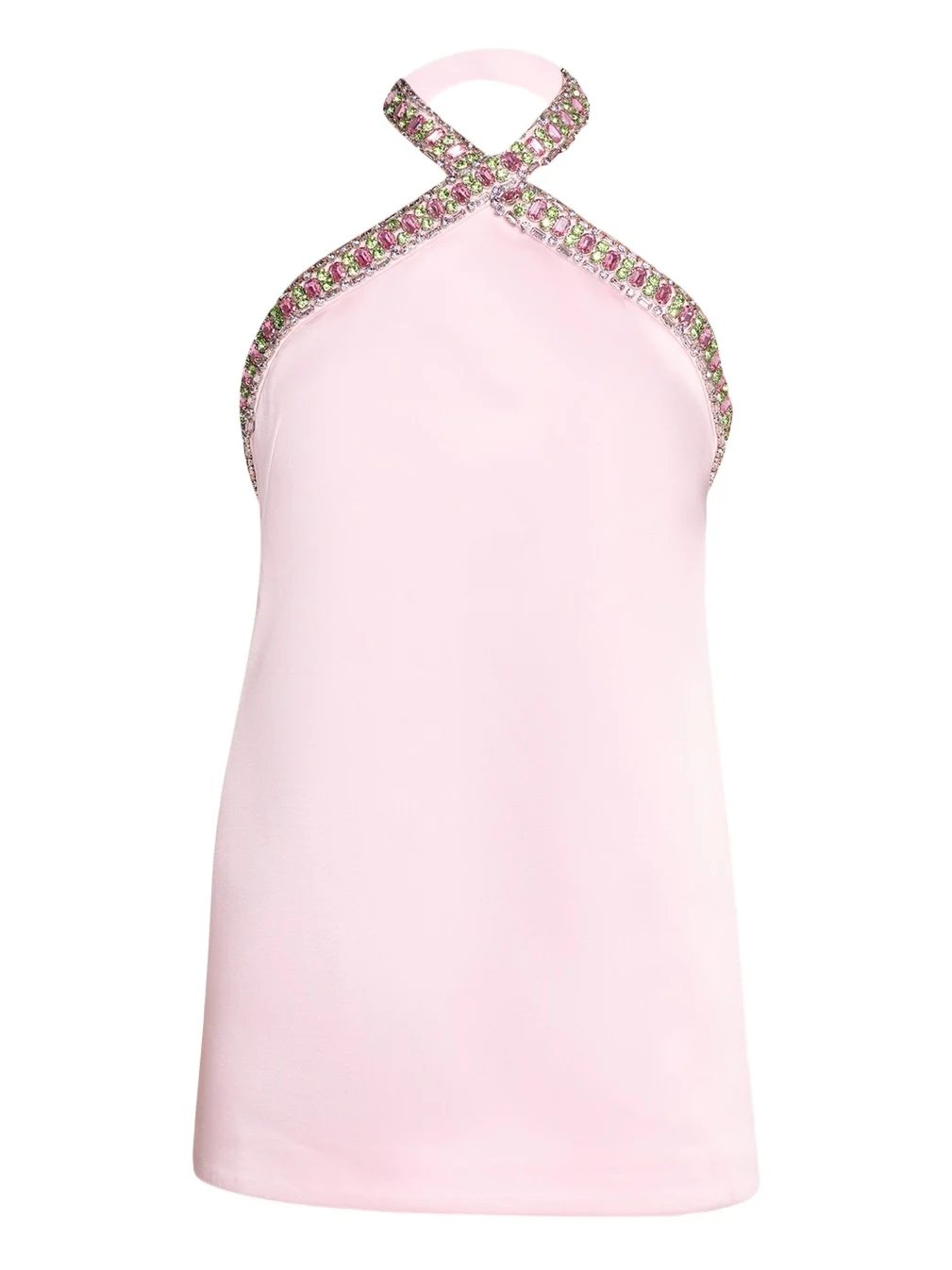 Sabry Jeweled Halter Mini Dress Sabry Jeweled Halter Mini Dress