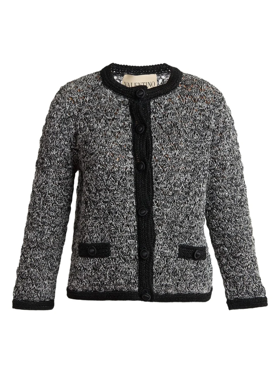 Valentino Garavani Tweed Melange Jacket
