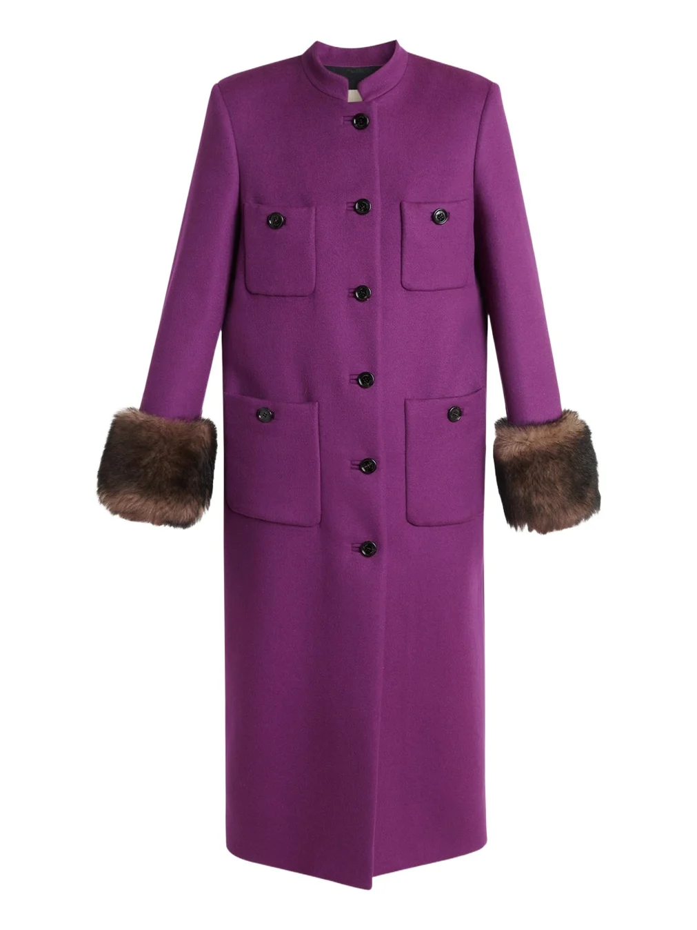 Valentino Garavani Long Wool Coat