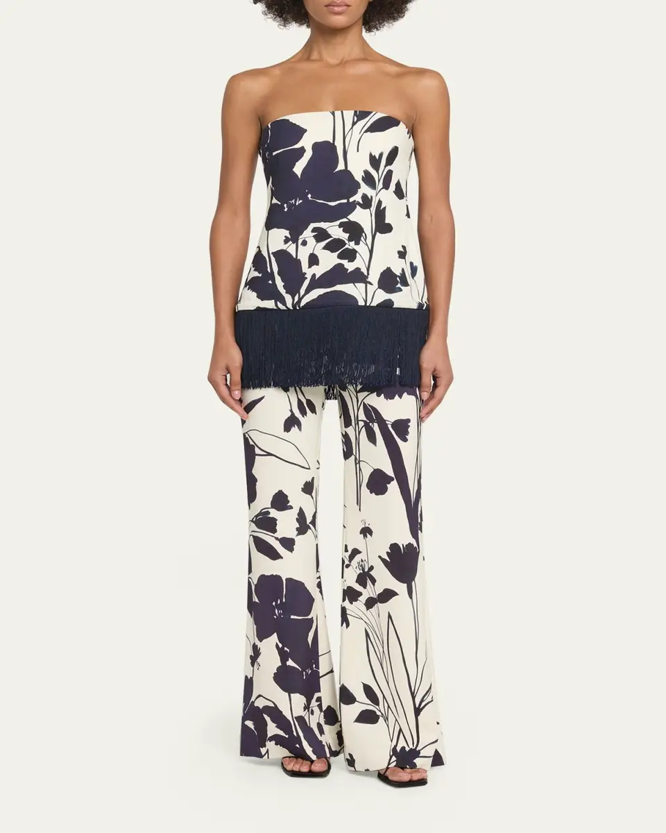 Cara Cara Benita Strapless Fringe Top | Thumbnail 2 Cara Cara Benita Strapless Fringe Top | Thumbnail 2