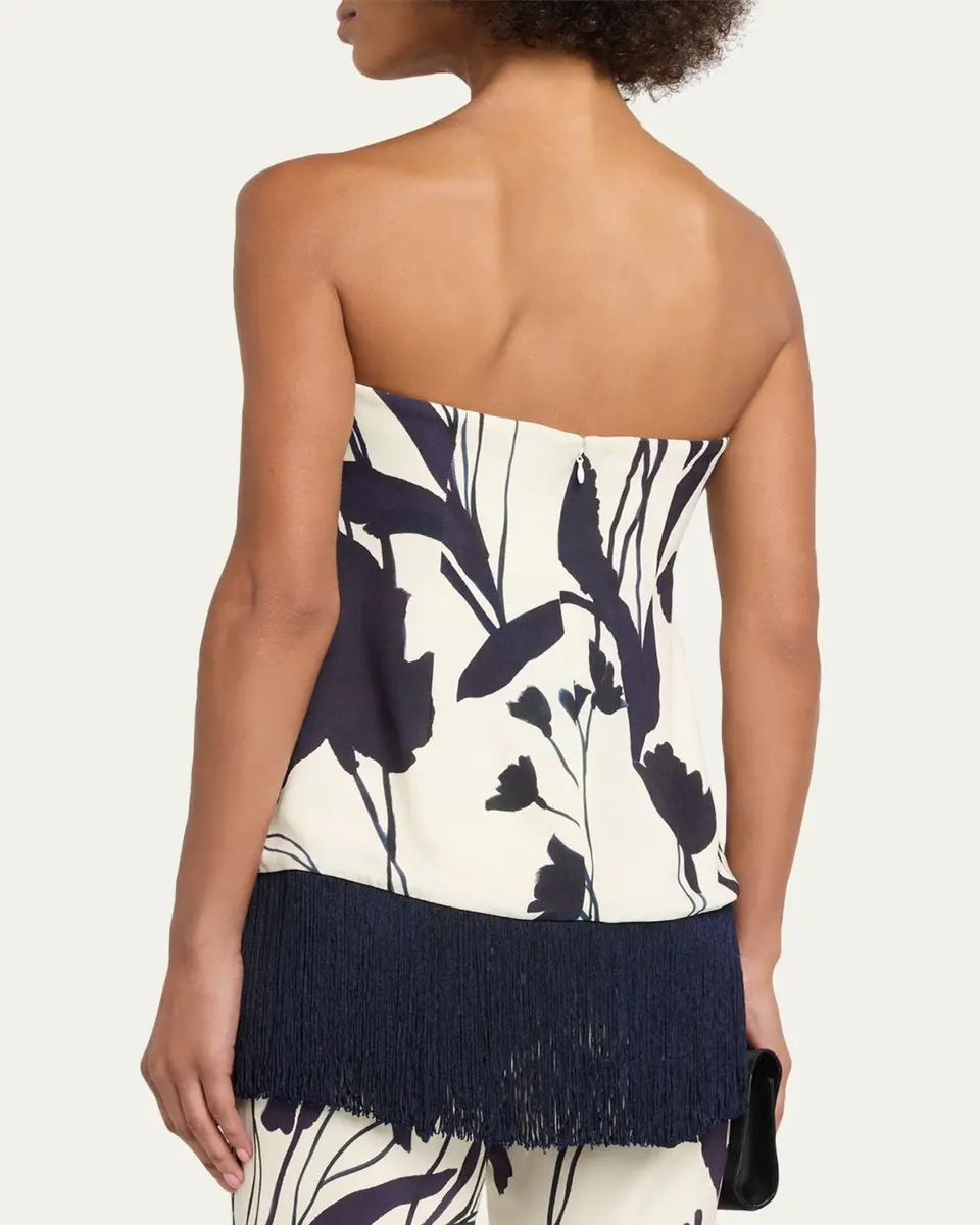 Cara Cara Benita Strapless Fringe Top | Thumbnail 3 Cara Cara Benita Strapless Fringe Top | Thumbnail 3