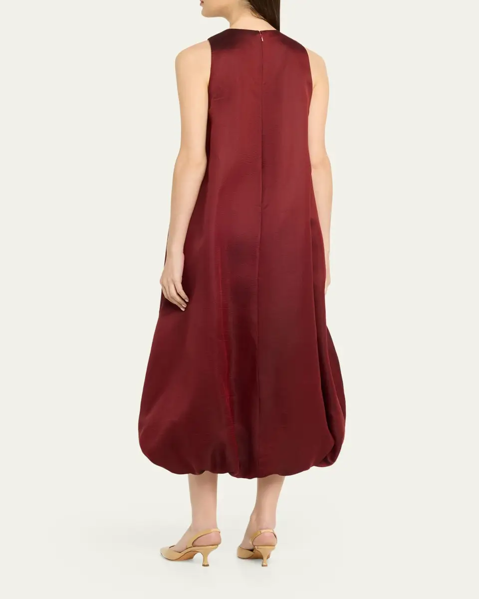 Lela Rose Rose Fil Coupe Sleeveless Midi Bubble Dress | Thumbnail 3 Lela Rose Rose Fil Coupe Sleeveless Midi Bubble Dress | Thumbnail 3