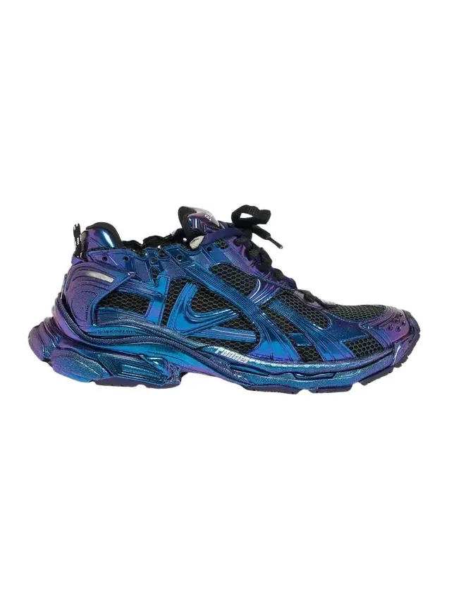 Men's Runner Iridescent Low-Top Sneakers Men's Runner Iridescent Low-Top Sneakers