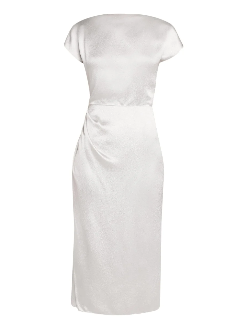 Satin Midi Dress Satin Midi Dress
