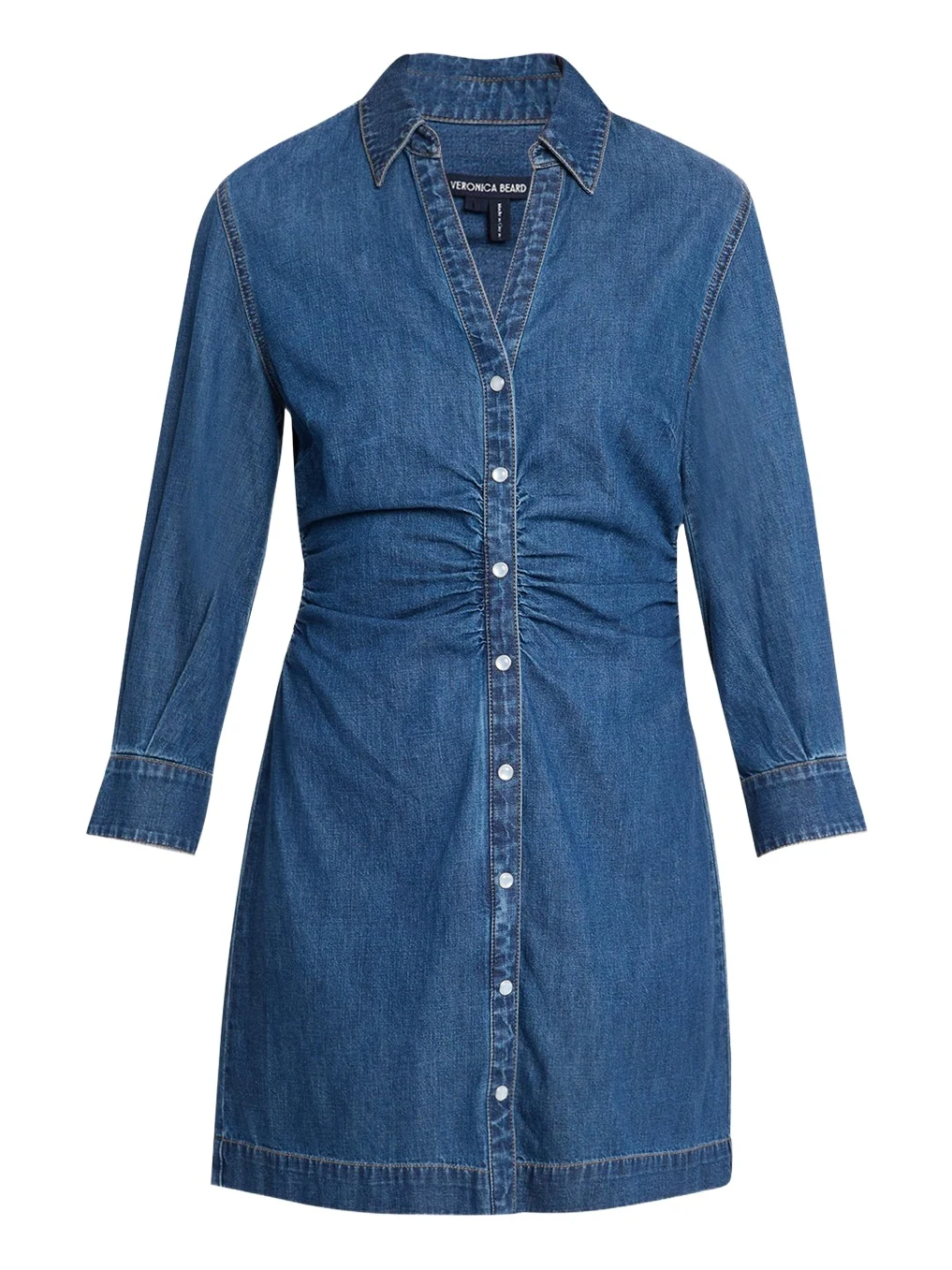 Veronica Beard Maura Denim Mini Dress