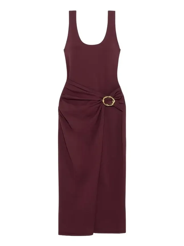 Genne Draped Tank Dress Genne Draped Tank Dress