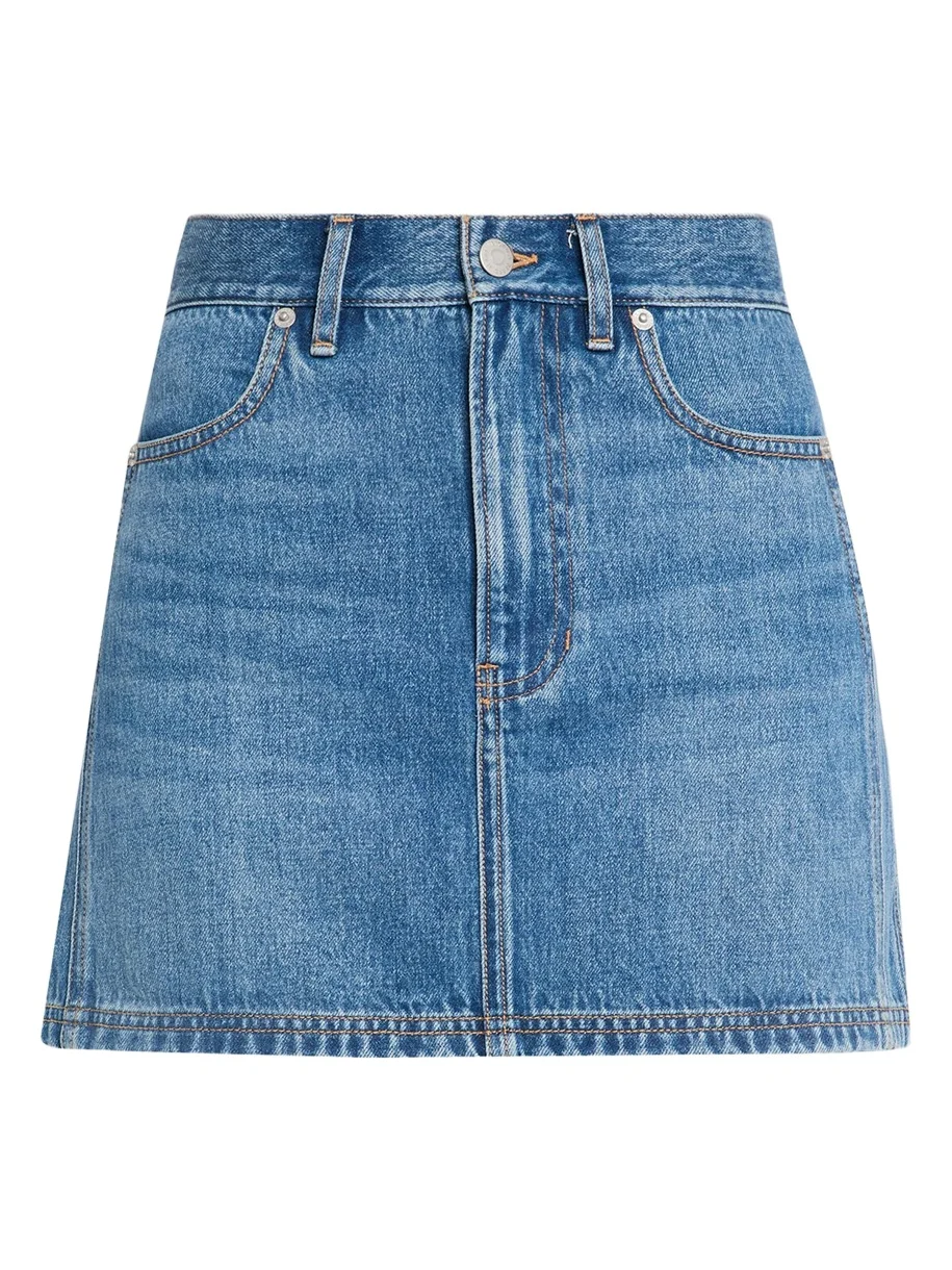 Zora Denim Mini Skirt
