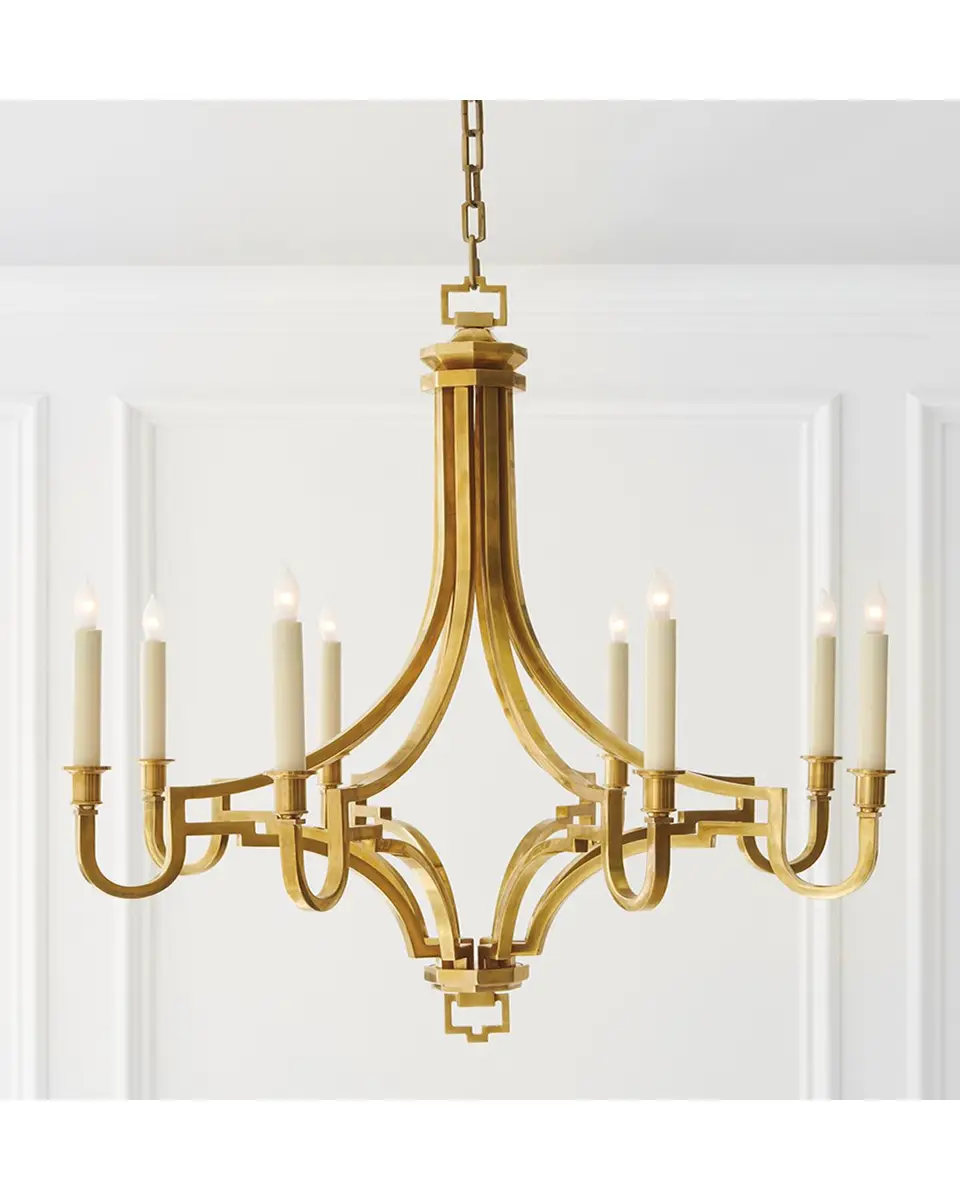 Visual Comfort Signature Mykonos Medium Chandelier By Chapman & Myers | Thumbnail 3