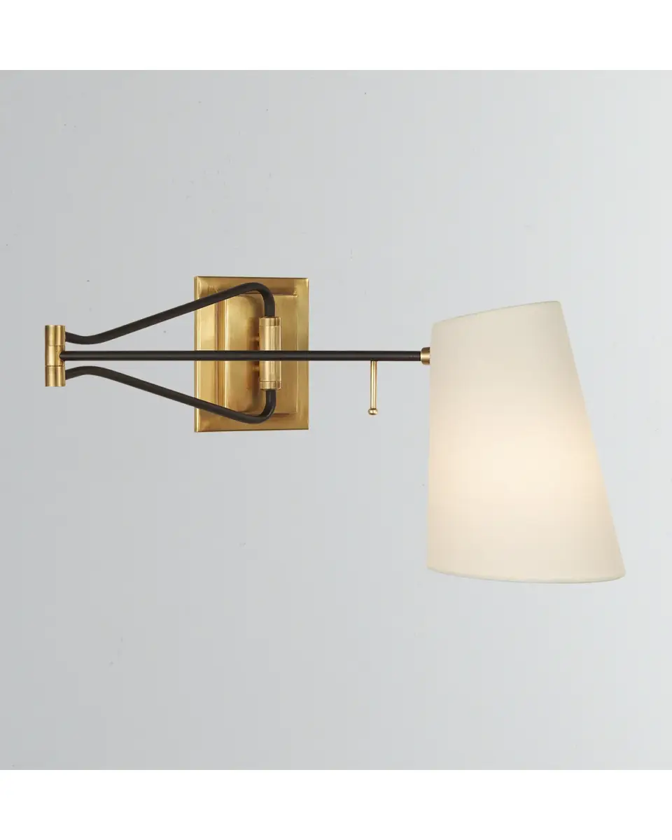 Visual Comfort Signature Keil Swing Arm Wall Light By AERIN | Thumbnail 2 Visual Comfort Signature Keil Swing Arm Wall Light By AERIN | Thumbnail 2