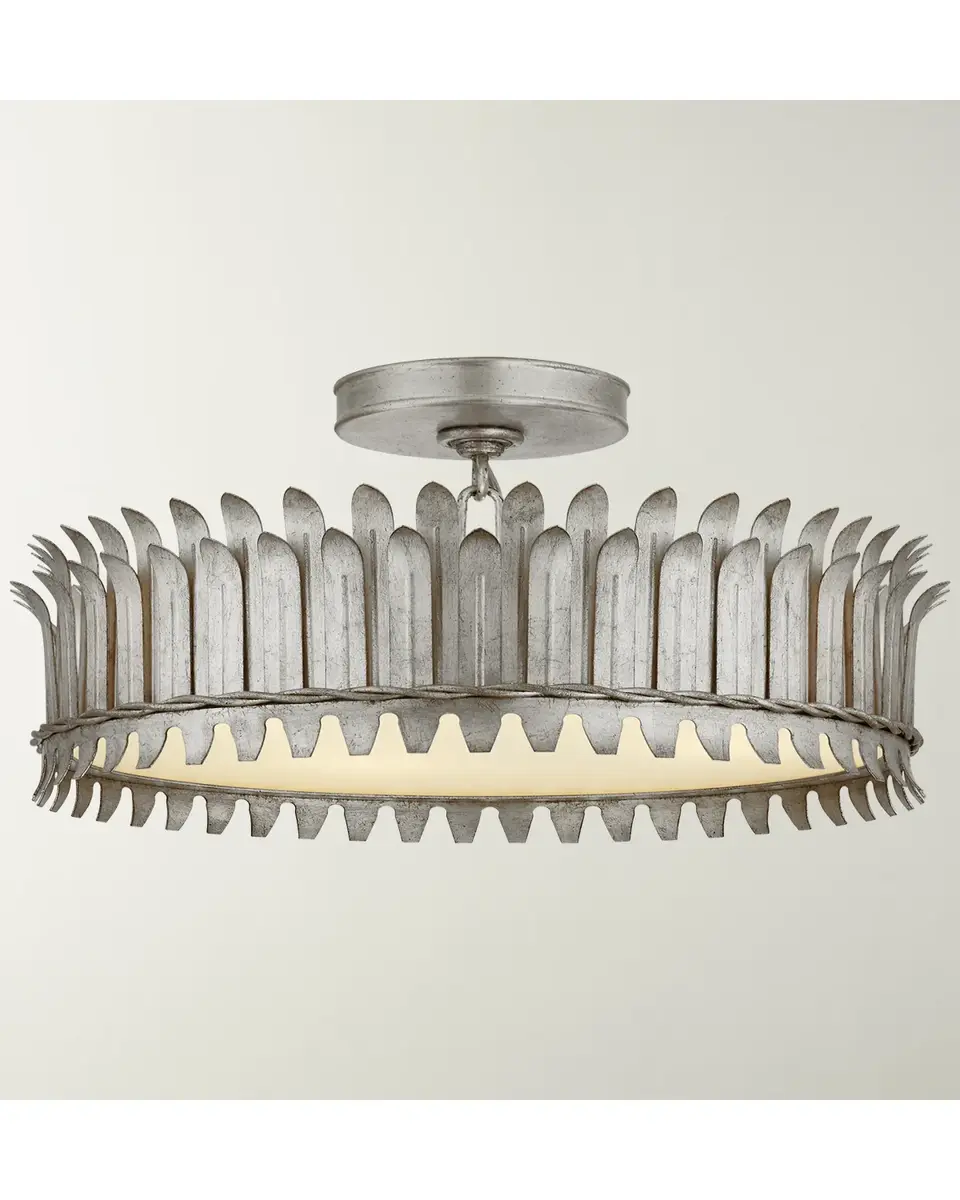 Visual Comfort Signature Leslie 16 Semi-Flush By Suzanne Kasler | Thumbnail 2