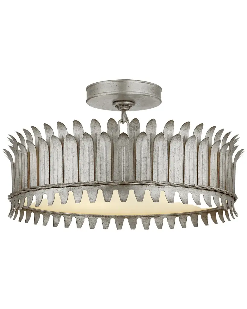 Visual Comfort Signature Leslie 16 Semi-Flush By Suzanne Kasler