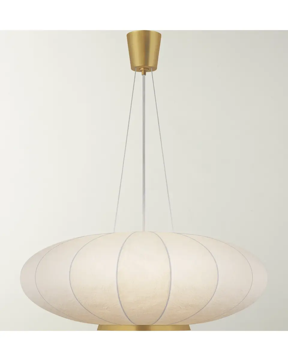 Visual Comfort Signature Paper Moon Large Hanging Shade By Barbara Barry | Thumbnail 2 Visual Comfort Signature Paper Moon Large Hanging Shade By Barbara Barry | Thumbnail 2