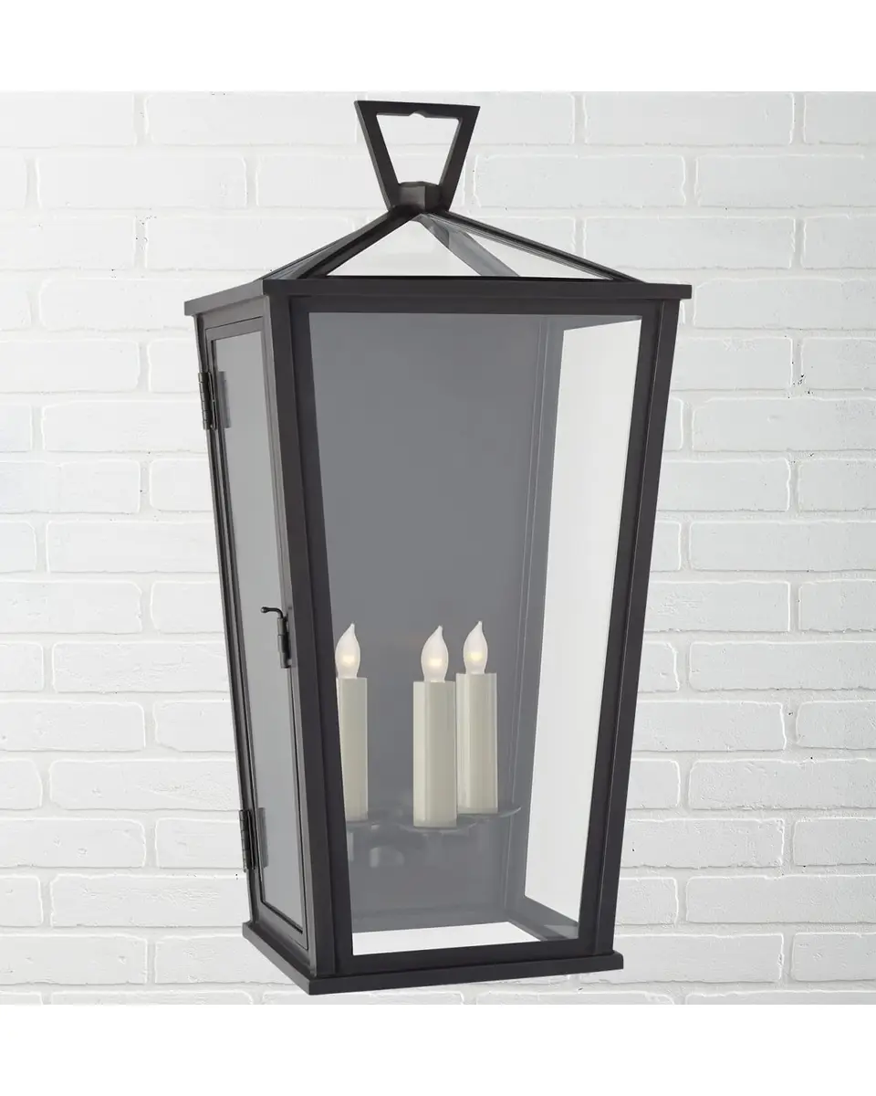 Visual Comfort Signature Darlana Large Tall 3/4 Wall Lantern By Chapman & Myers | Thumbnail 2 Visual Comfort Signature Darlana Large Tall 3/4 Wall Lantern By Chapman & Myers | Thumbnail 2