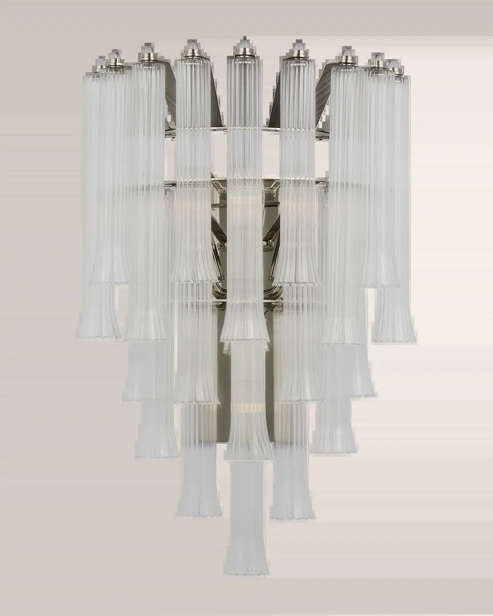 Visual Comfort Signature Lorelei Large Waterfall Sconce by Julie Neill | Thumbnail 2 Visual Comfort Signature Lorelei Large Waterfall Sconce by Julie Neill | Thumbnail 2