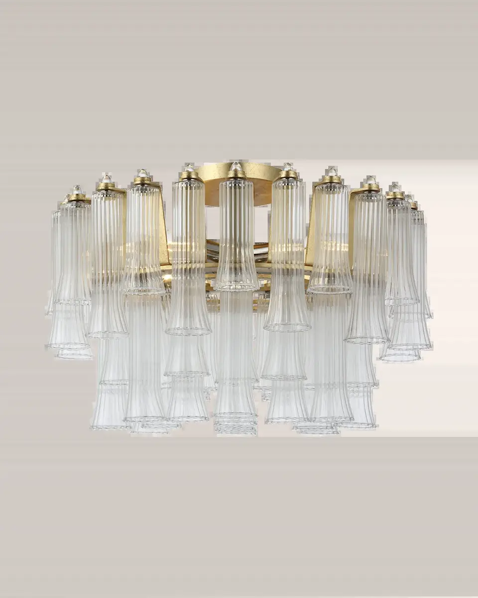 Visual Comfort Signature Lorelei 18" Semi-Flush Mount by Julie Neill | Thumbnail 2