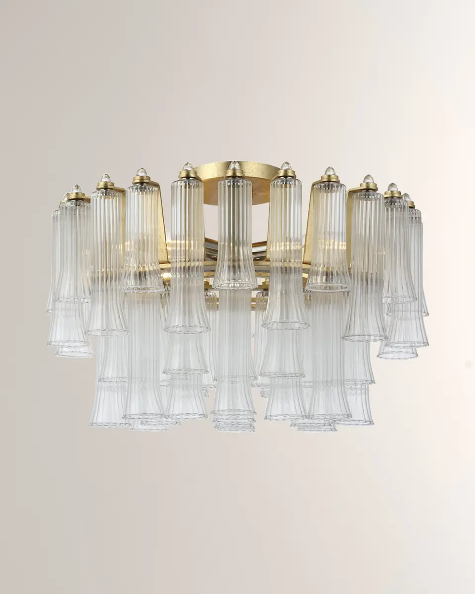Visual Comfort Signature Lorelei 18" Semi-Flush Mount by Julie Neill | Thumbnail 3