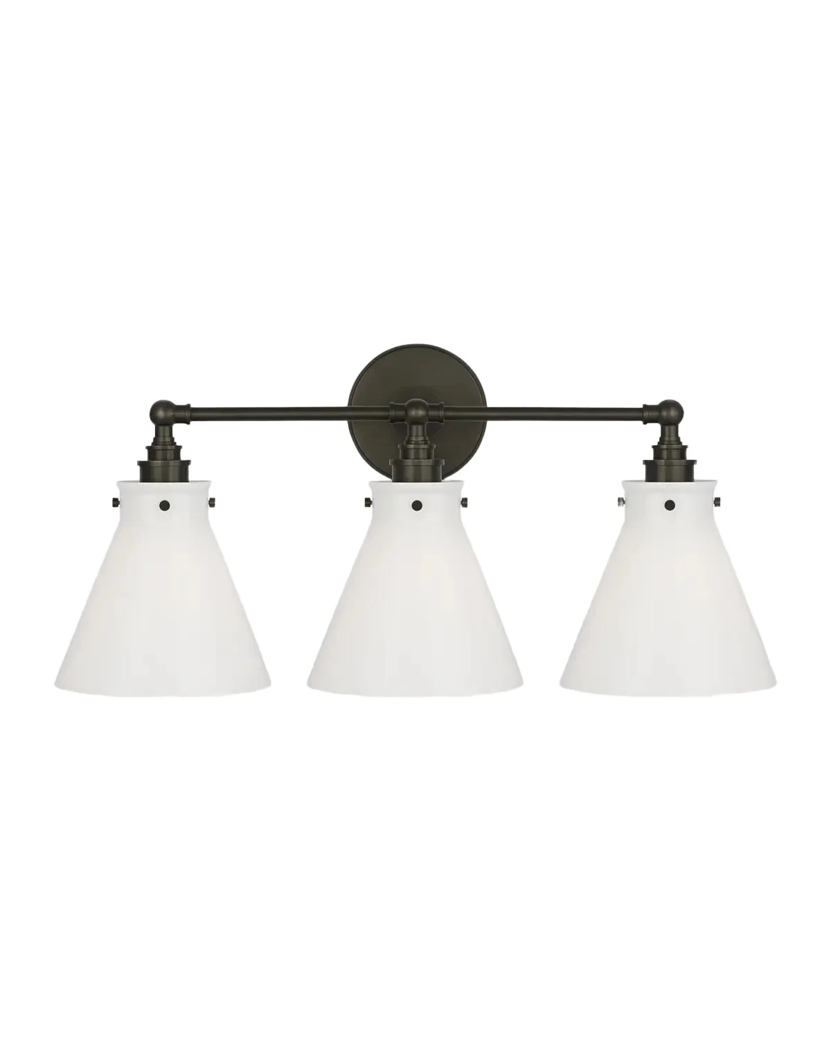 Visual Comfort Signature Parkington 3-Light Bath Bar Light by Chapman & Myers