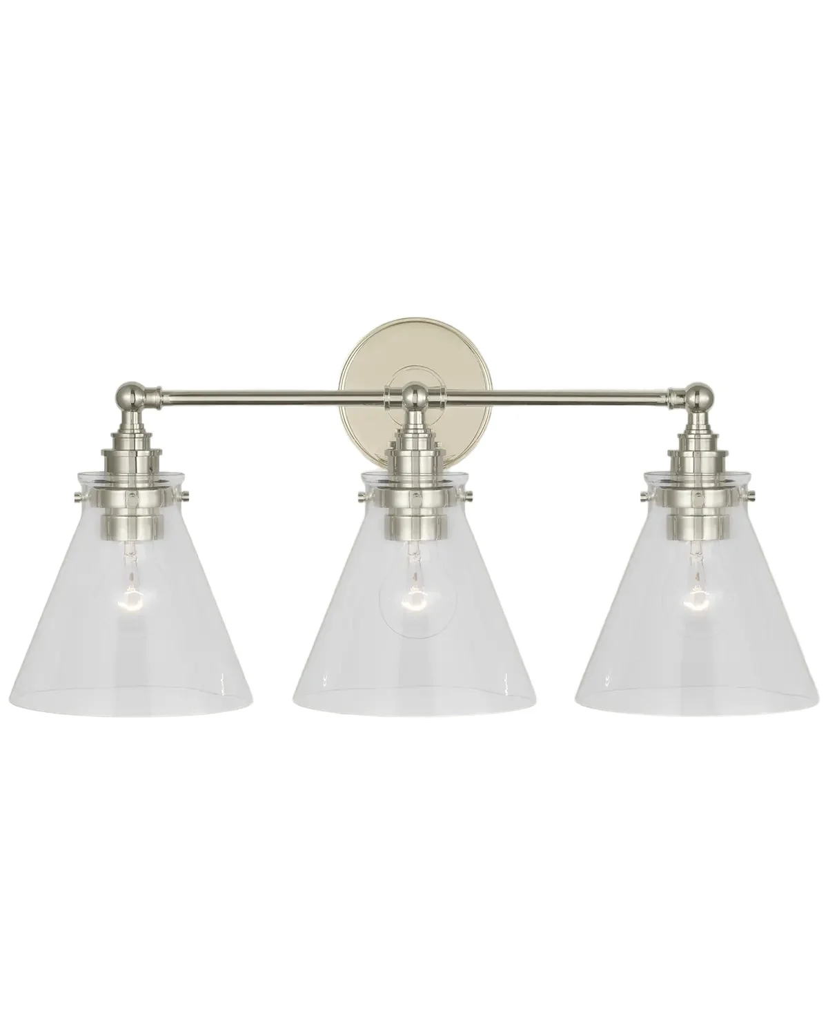 Visual Comfort Signature Parkington 3-Light Bath Bar Light by Chapman & Myers | Thumbnail 1 Visual Comfort Signature Parkington 3-Light Bath Bar Light by Chapman & Myers | Thumbnail 1