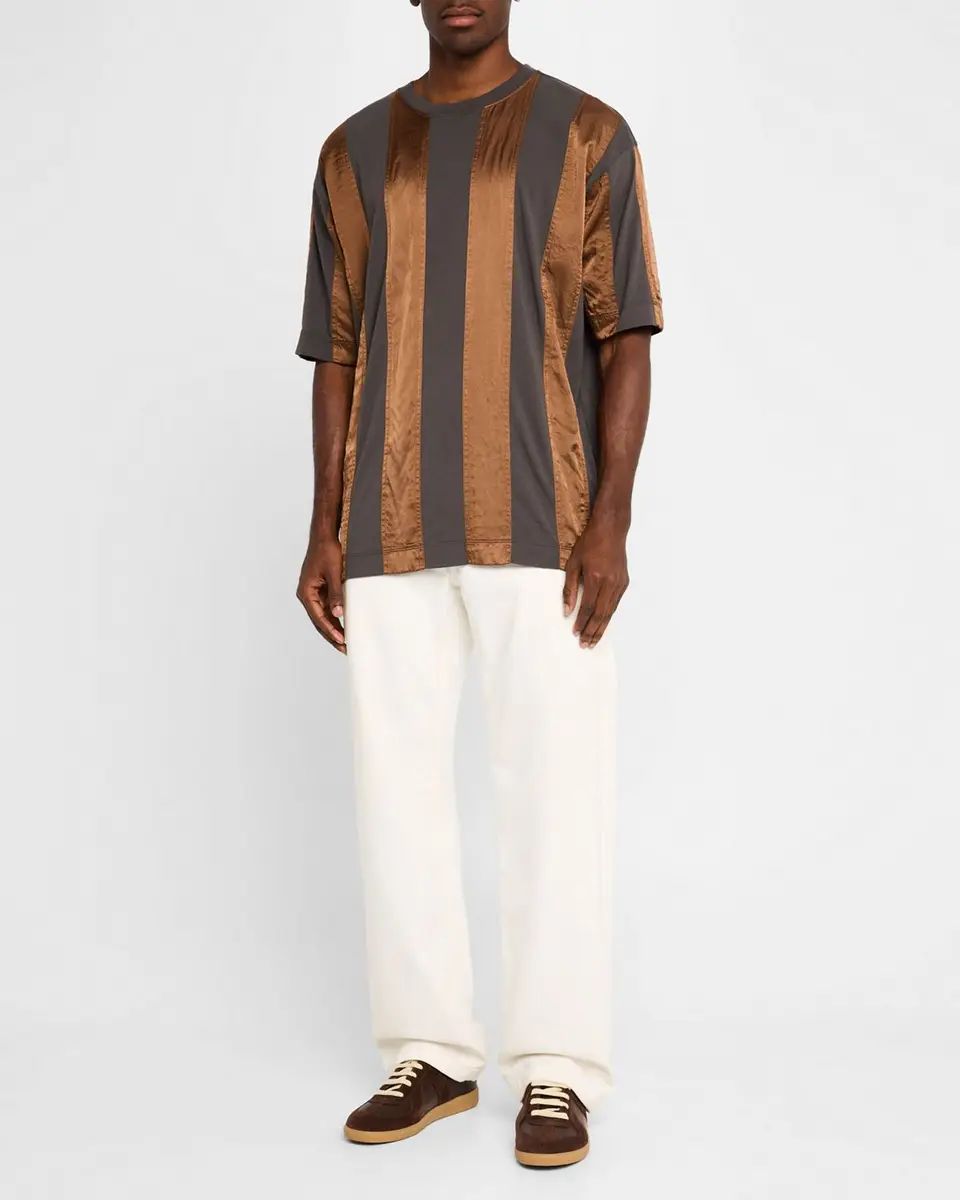 Maison Margiela Men's Replica Leather Low-Top Sneakers | Thumbnail 3