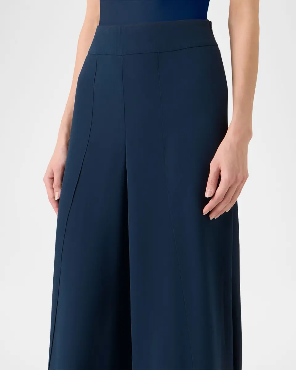 Akris Fellia Silk Georgette Flared Pants | Thumbnail 5