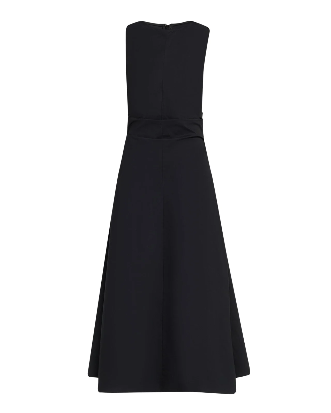 Anoushka Ruched Poplin Maxi Dress