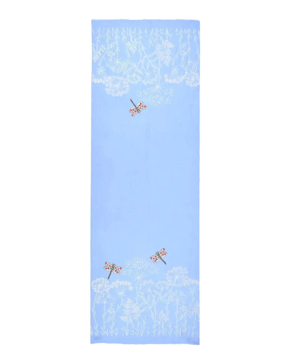 JANAVI INDIA Dragonfly Waltz Stole in Merino Wool | Thumbnail 1 JANAVI INDIA Dragonfly Waltz Stole in Merino Wool | Thumbnail 1