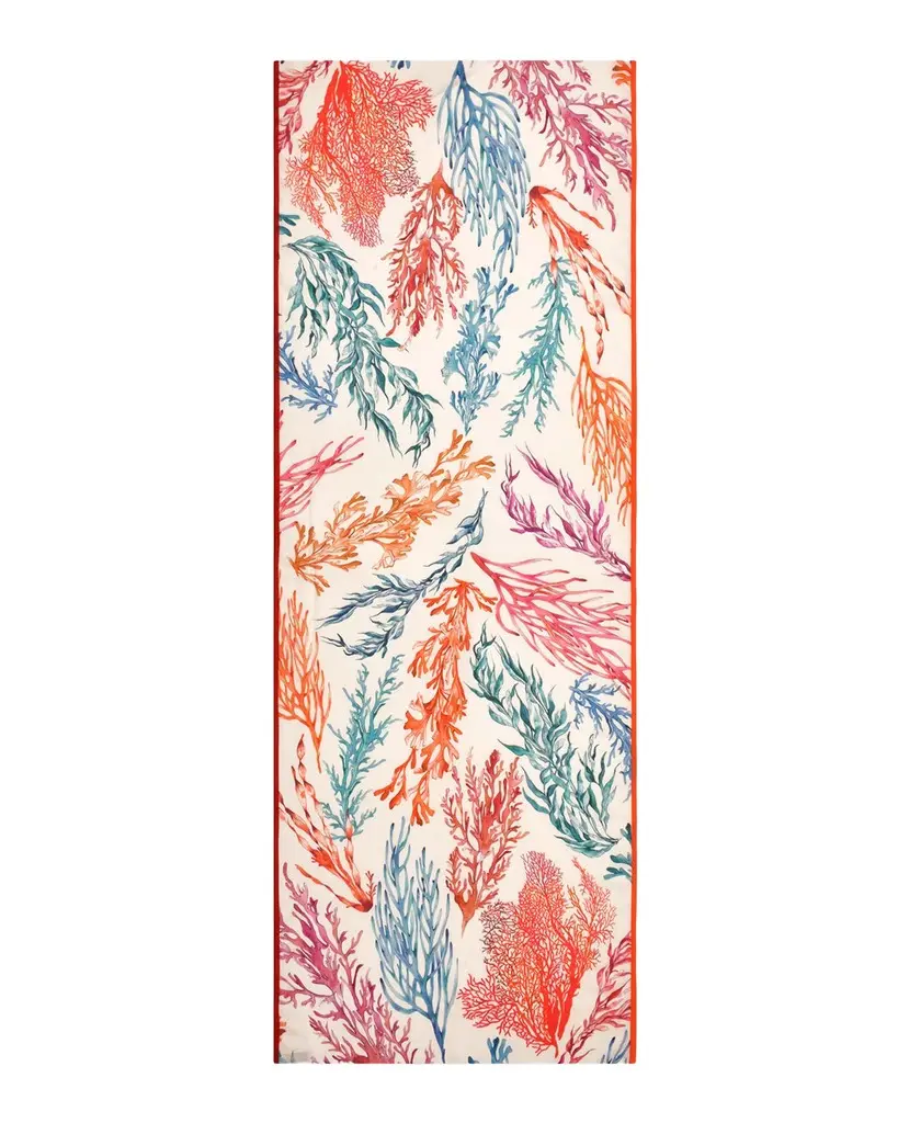JANAVI INDIA Coral Canopy Wool Scarf | Image 1 JANAVI INDIA Coral Canopy Wool Scarf | Image 1