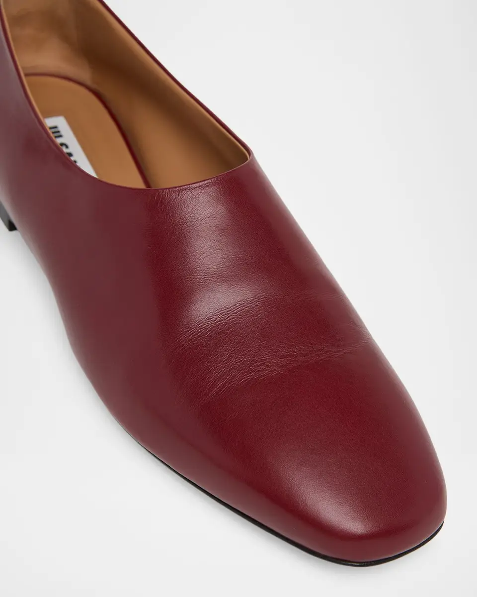 Jil Sander Prince Leather Ballerina Flats | Thumbnail 5 Jil Sander Prince Leather Ballerina Flats | Thumbnail 5