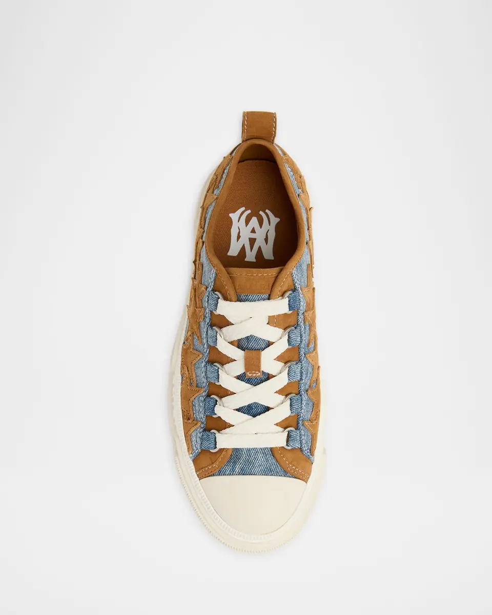 AMIRI Denim Stars Court Sneakers | Thumbnail 3 AMIRI Denim Stars Court Sneakers | Thumbnail 3