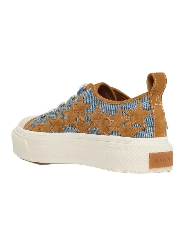 AMIRI Denim Stars Court Sneakers