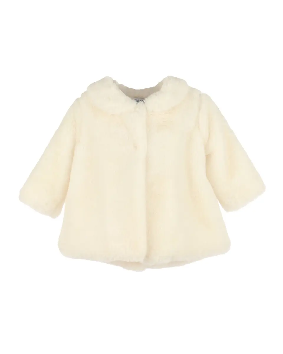 Luli & Me Girl's Cozy Fuzzy Faux-Fur Coat | Thumbnail 3