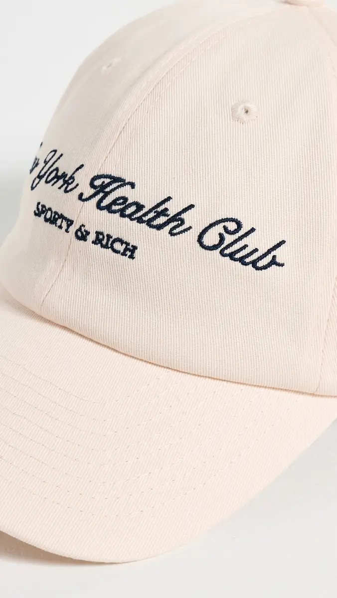 Sporty & Rich New York Health Club Cap | Thumbnail 5 Sporty & Rich New York Health Club Cap | Thumbnail 5