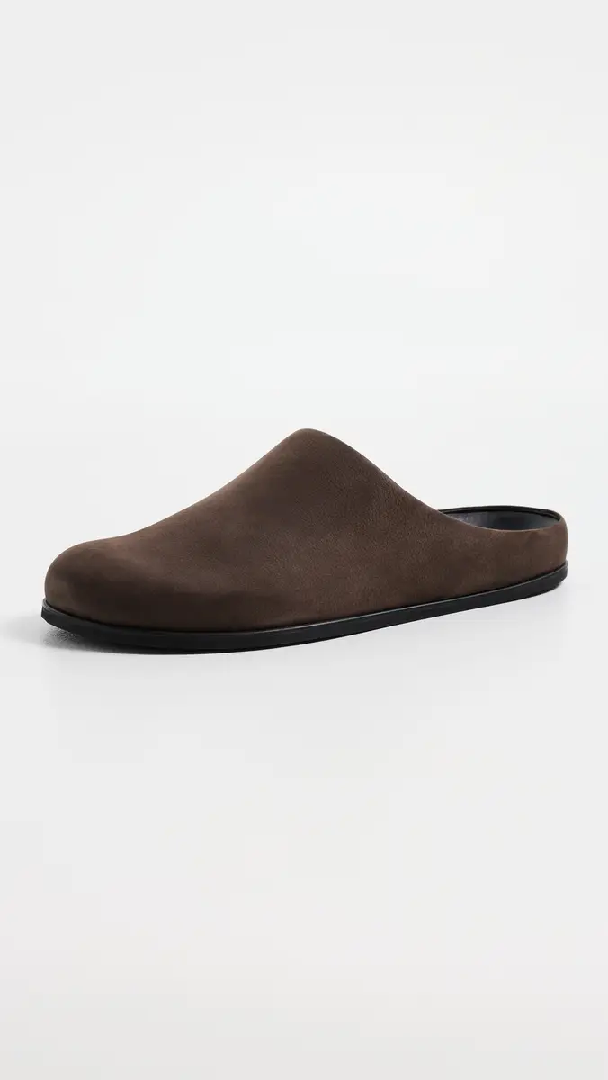 Vince Leo Suede Clogs | Thumbnail 2 Vince Leo Suede Clogs | Thumbnail 2