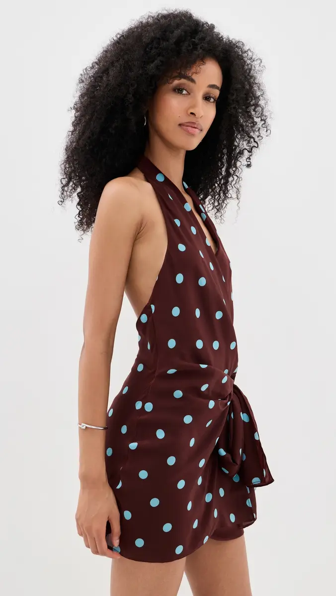 Bec & Bridge Mathilde Halter Mini Dress | Thumbnail 4 Bec & Bridge Mathilde Halter Mini Dress | Thumbnail 4