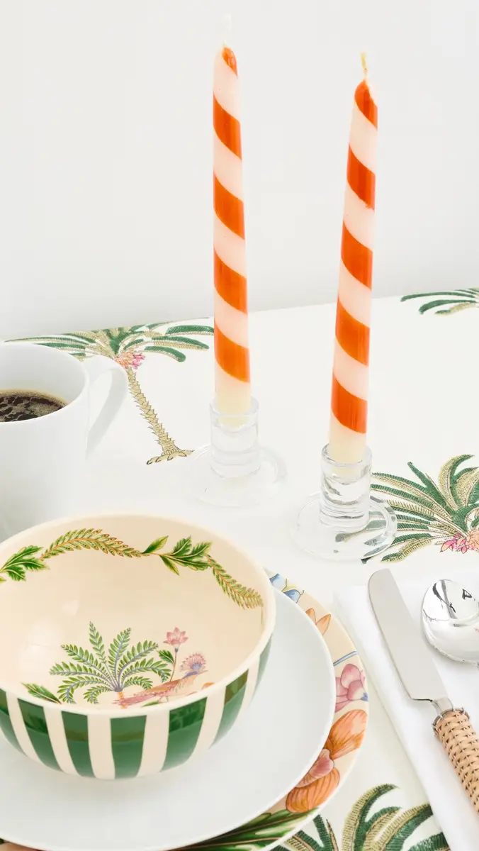 LES OTTOMANS Striped Candles Set | Thumbnail 3