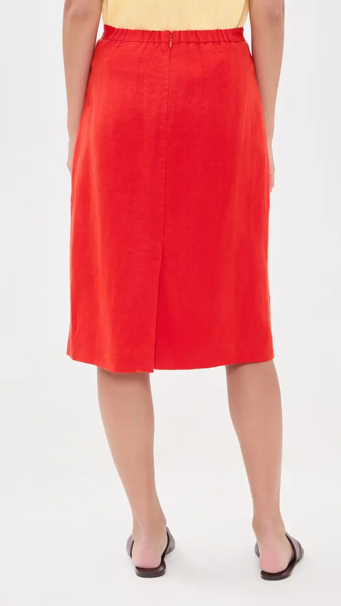 Alex Mill Maya Linen Pencil Skirt | Thumbnail 3