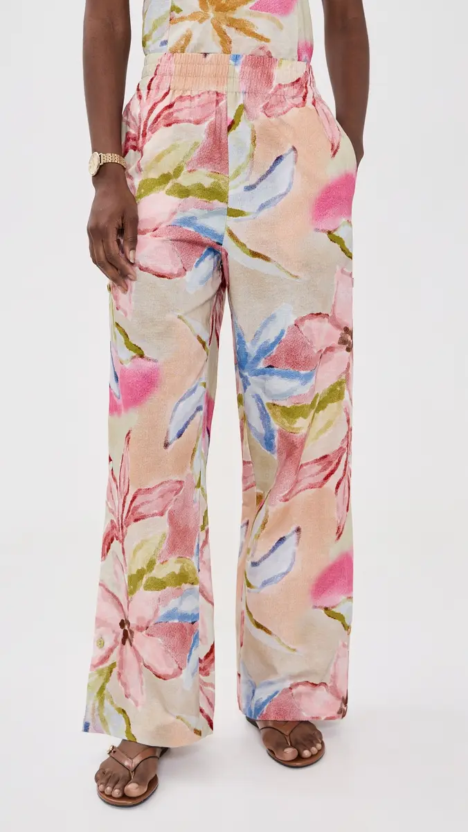 Little Lies Gardenia Linen Pants | Thumbnail 2 Little Lies Gardenia Linen Pants | Thumbnail 2