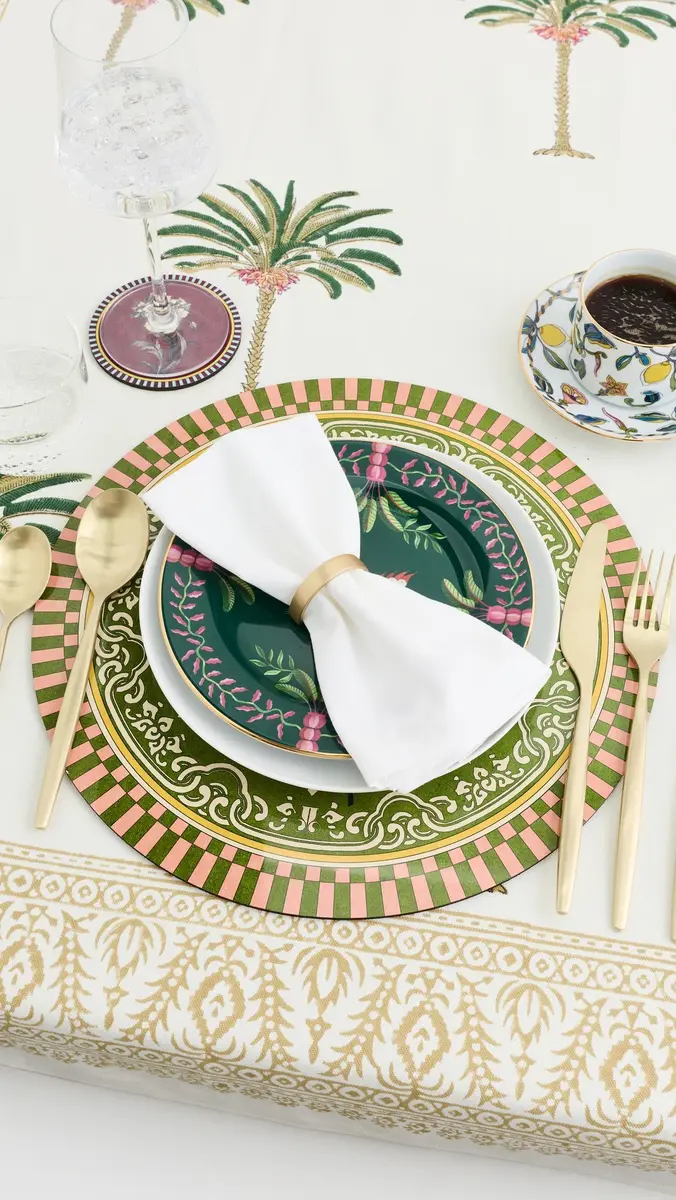 La DoubleJ Set of 2 Disk Placemats | Thumbnail 3