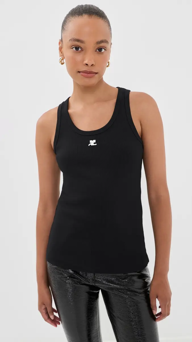 Courrèges 90's Rib Tank Top | Thumbnail 2 Courrèges 90's Rib Tank Top | Thumbnail 2
