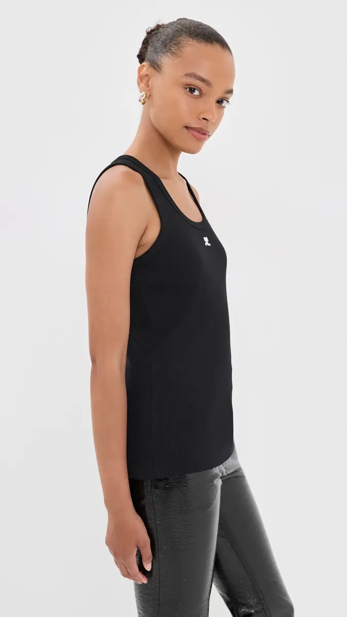 Courrèges 90's Rib Tank Top | Thumbnail 4 Courrèges 90's Rib Tank Top | Thumbnail 4