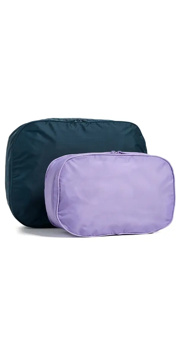 BAGGU Packing Cube Set Crocus Mix | Image 1 BAGGU Packing Cube Set Crocus Mix | Image 1