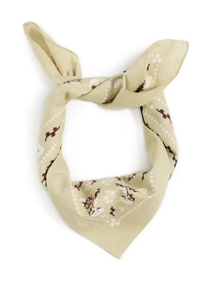 Floral Western Bandana Scarf