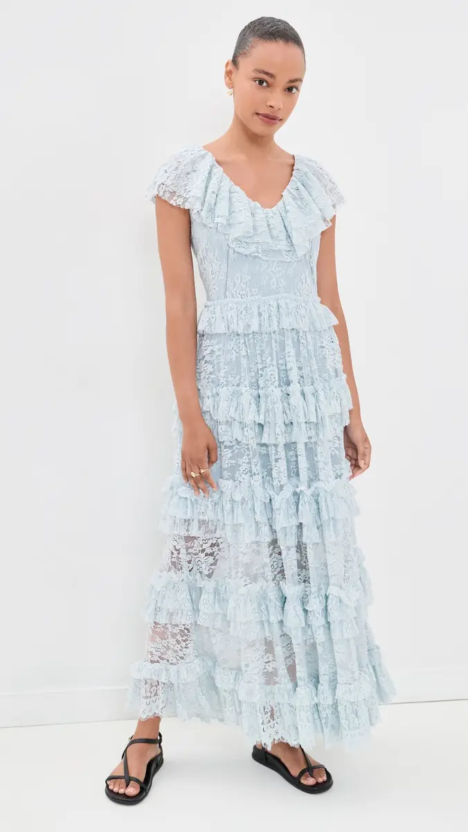 Sea Sharleen Lace V Neck Dress | Thumbnail 2 Sea Sharleen Lace V Neck Dress | Thumbnail 2